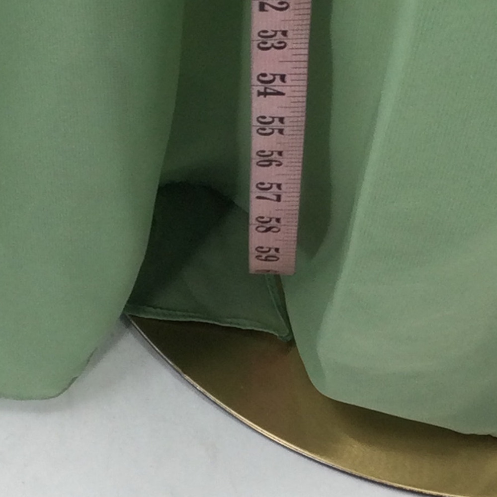One-Shoulder Olive Green Maxi Dress - Picture 4 of 9